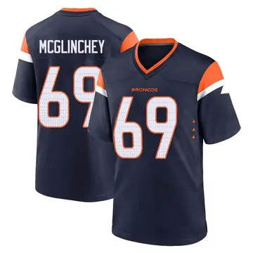 Youth Denver Broncos Mike McGlinchey Navy Game Alternate Jersey By Nike