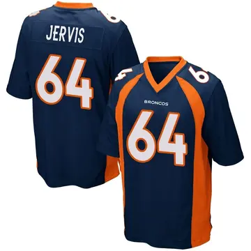 Youth Denver Broncos Oliver Jervis Navy Blue Game Alternate Jersey By Nike