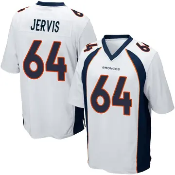 Youth Denver Broncos Oliver Jervis White Game Jersey By Nike