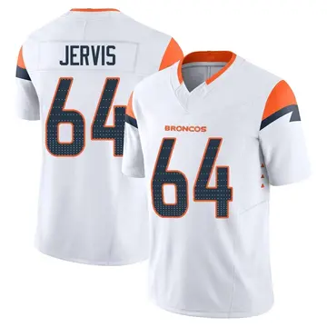 Youth Denver Broncos Oliver Jervis White Limited Vapor F.U.S.E. Jersey By Nike