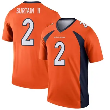 Quinn Meinerz Denver Broncos Youth Legend Orange Color Rush T-Shirt