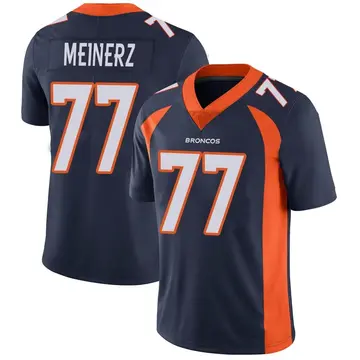 Youth Denver Broncos Quinn Meinerz Navy Limited Vapor Untouchable Jersey By Nike