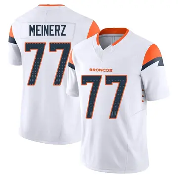 Youth Denver Broncos Quinn Meinerz White Limited Vapor F.U.S.E. Jersey By Nike