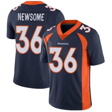 Youth Denver Broncos Quinton Newsome Navy Limited Vapor Untouchable Jersey By Nike