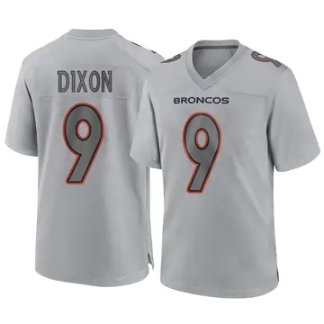 Youth Denver Broncos Riley Dixon Gray Game Atmosphere Fashion Jersey By Nike