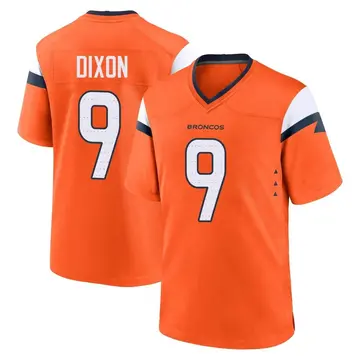 Youth Denver Broncos Riley Dixon Orange Game Jersey By Nike