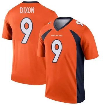 Youth Denver Broncos Riley Dixon Orange Legend Jersey By Nike