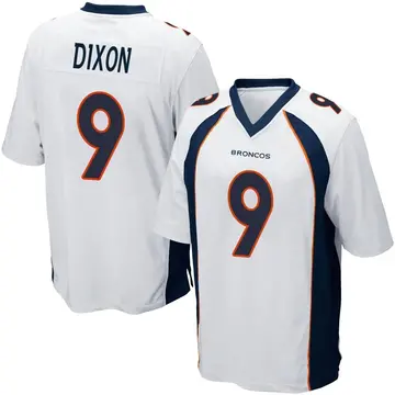 Youth Denver Broncos Riley Dixon White Game Jersey By Nike