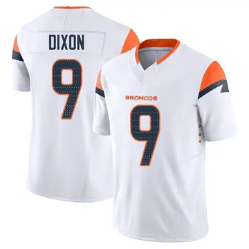 Youth Denver Broncos Riley Dixon White Limited Vapor F.U.S.E. Jersey By Nike