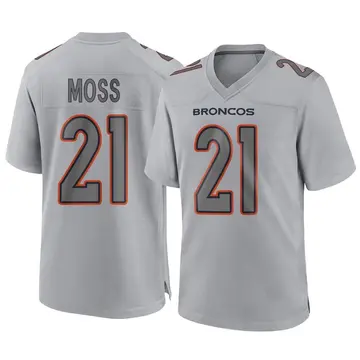 Youth Denver Broncos Riley Moss Gray Game Atmosphere Fashion Jersey By Nike