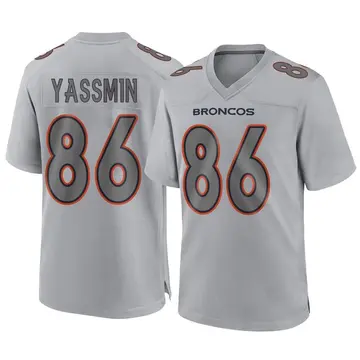 Youth Denver Broncos Thomas Yassmin Gray Game Atmosphere Fashion Jersey By Nike