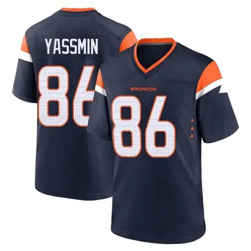 Youth Denver Broncos Thomas Yassmin Navy Game Alternate Jersey By Nike