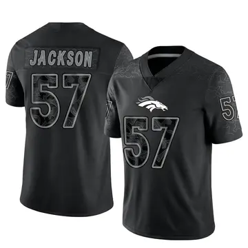 Youth Denver Broncos Tom Jackson Black Limited Reflective Jersey By Nike