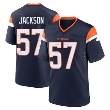 Youth Denver Broncos Tom Jackson Navy Game Alternate Jersey By Nike