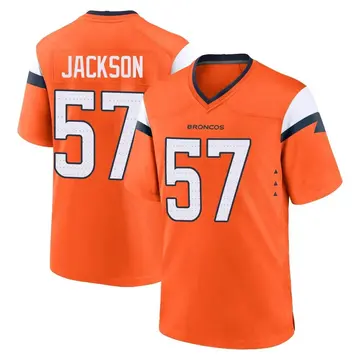 Youth Denver Broncos Tom Jackson Orange Game Jersey By Nike