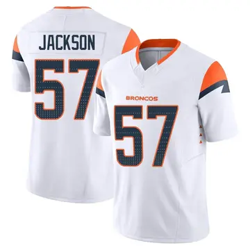 Youth Denver Broncos Tom Jackson White Limited Vapor F.U.S.E. Jersey By Nike