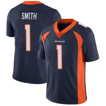 Youth Denver Broncos Tremon Smith Navy Limited Vapor Untouchable Jersey By Nike