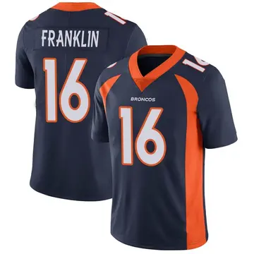 Youth Denver Broncos Troy Franklin Navy Limited Vapor Untouchable Jersey By Nike