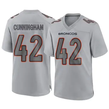 Youth Denver Broncos Zach Cunningham Gray Game Atmosphere Fashion Jersey By Nike