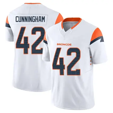 Youth Denver Broncos Zach Cunningham White Limited Vapor F.U.S.E. Jersey By Nike